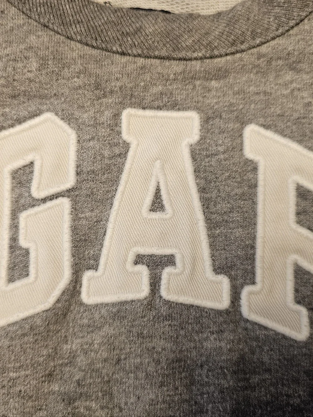 BabyGAP, 6-12months, Gray Logo Crewneck Sweatshirt